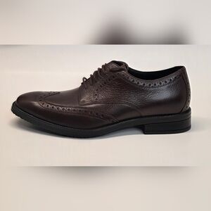 New Men's Cole Haan Modern Essentials Wing Oxfords Shoes Maderia Brown Size 9.5